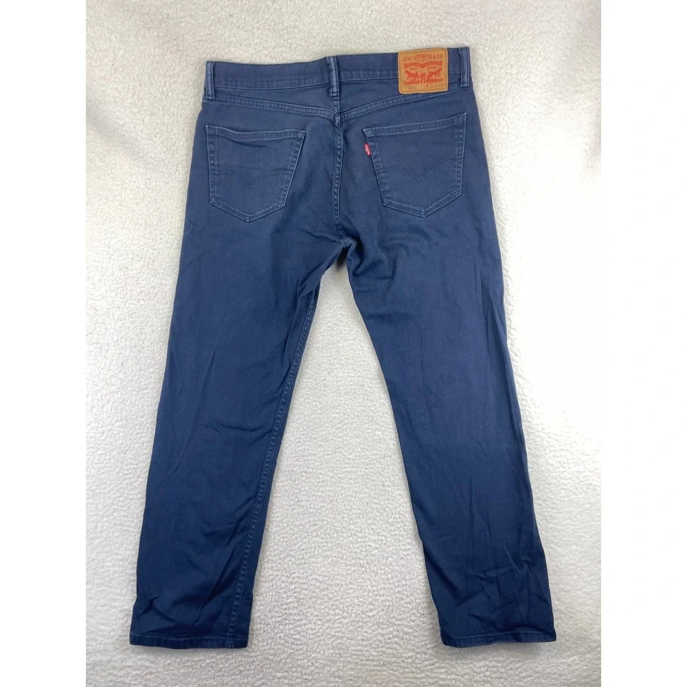 Levi's 505 Regular Fit Jeans Mens 34x30 Blue Denim Classic Straight Pants